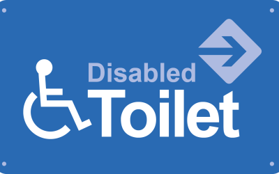 Disabled toilet access