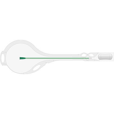 IQ Cath 36 – Catheter with gel sachet and integrated drainage bag